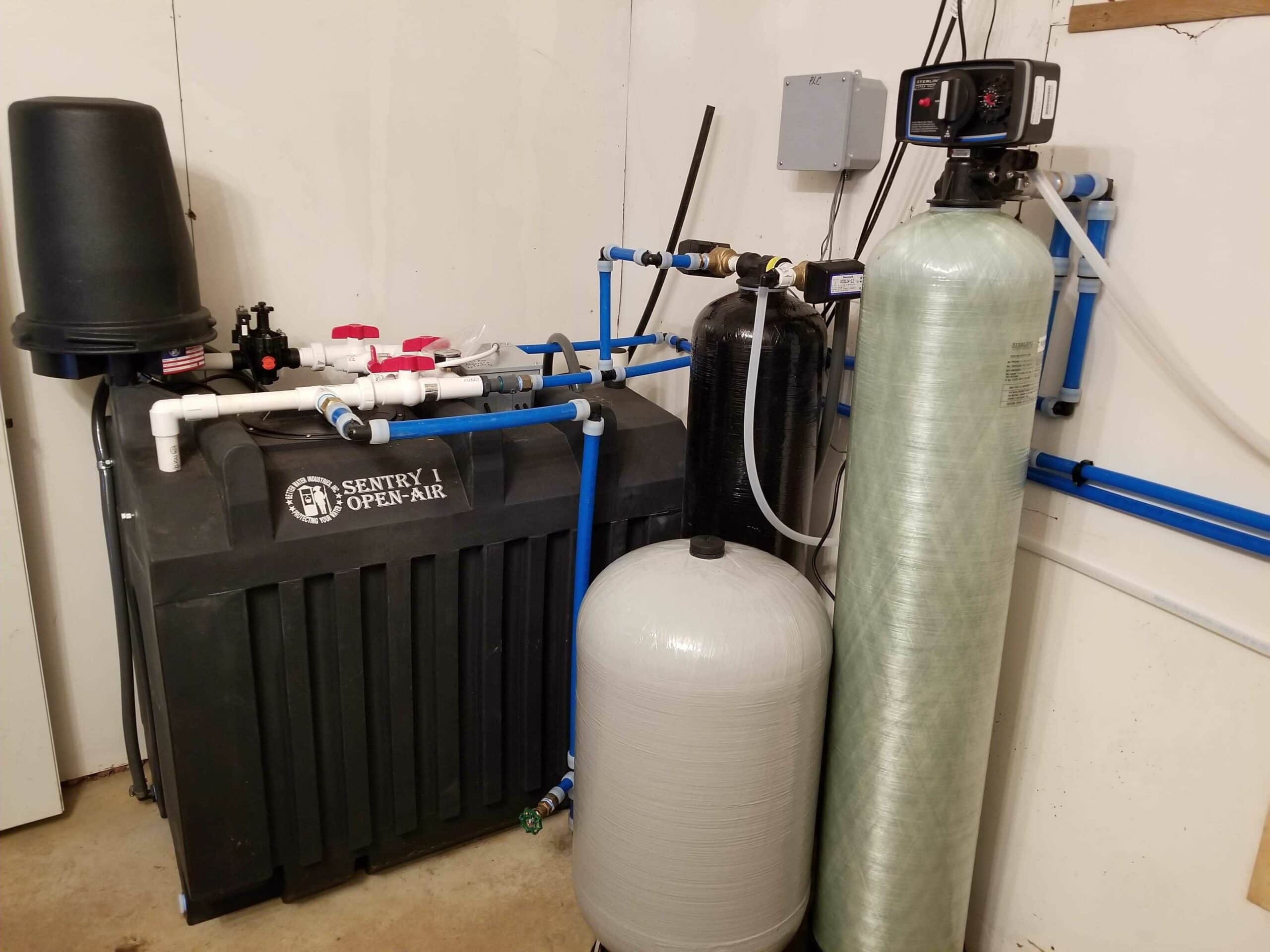 after water filtration system