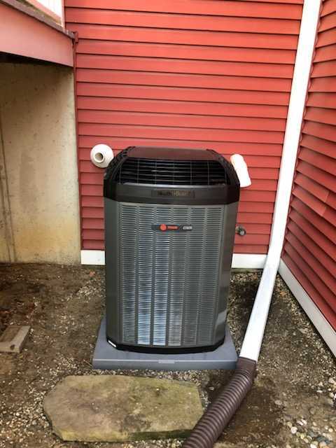 outdoor unit install